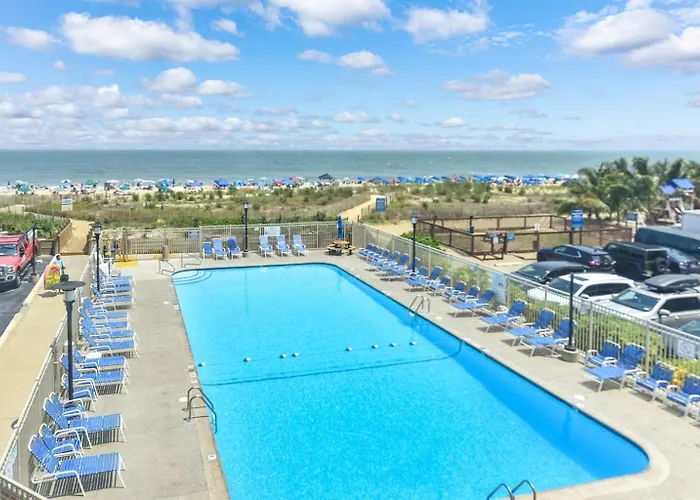 2br Atlantis Oceanfront Condo, Outdoor Pool Ocean City