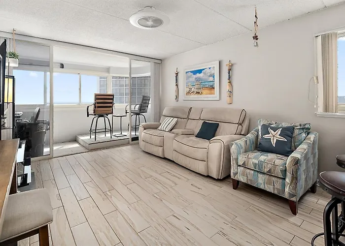 Apartment 2br Atlantis Oceanfront Condo, Outdoor Pool Ocean City