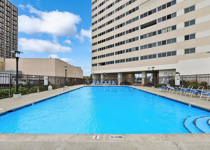 2br Atlantis Oceanfront Condo, Outdoor Pool Ocean City